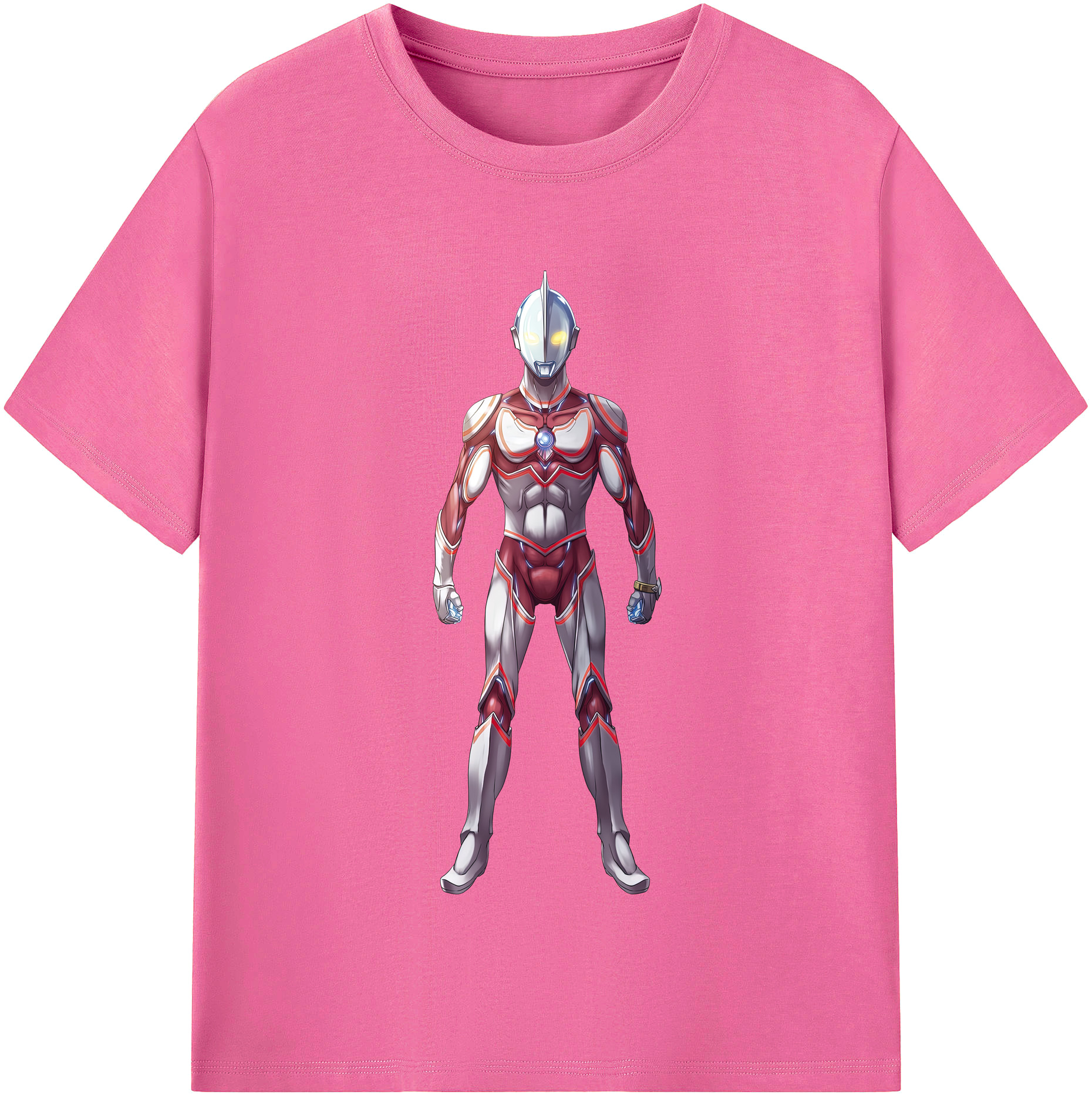 （画像用） ウルトラマン Ultraman レディースカジュアルプリントTシャツ（綿100％）